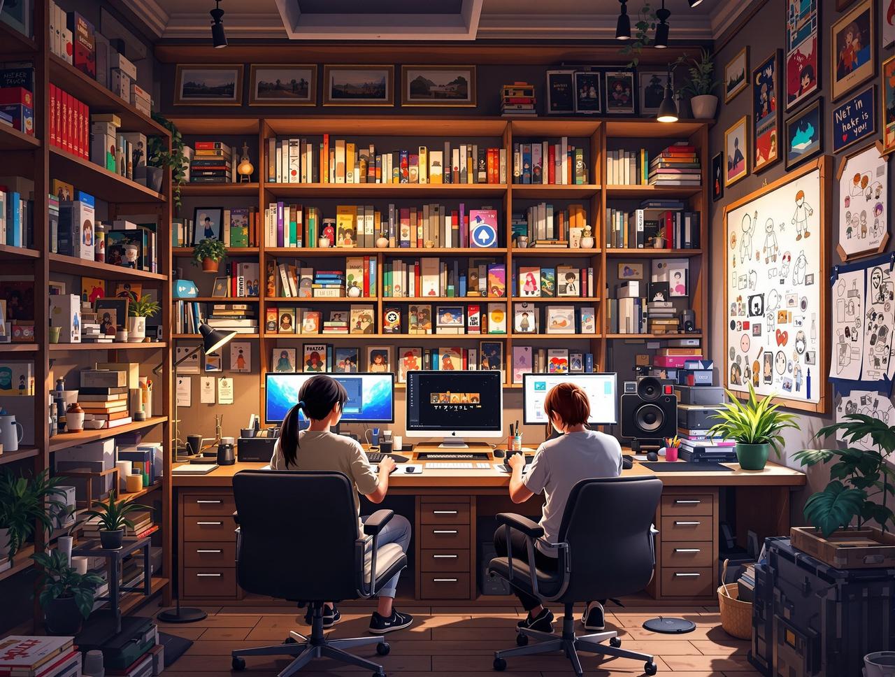 热门短剧网盘资源团队 热门短剧网盘资源团队 - 创意工作室场景